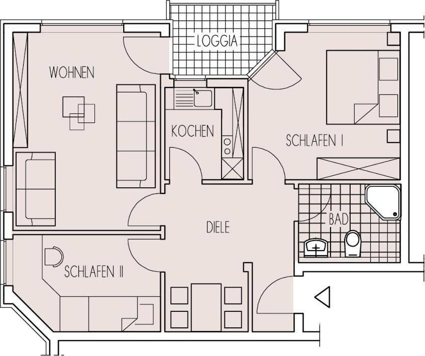 바트드리버그 Haus Am Kurpark 아파트 외부 사진